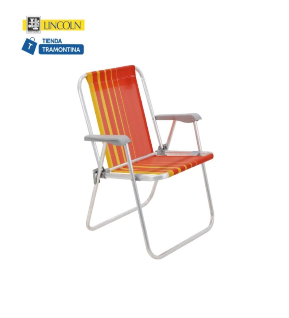 SILLA PLEGABLE TRAMONTINA SAMOA NARANJA